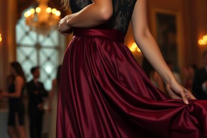 jaki kolor bluzki do bordowej spódnicy