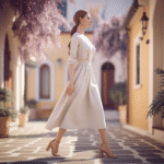 Jaka sukienka do beżowych butów