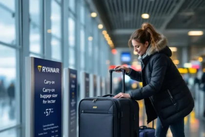 Wymiary bagażu podręcznego Ryanair