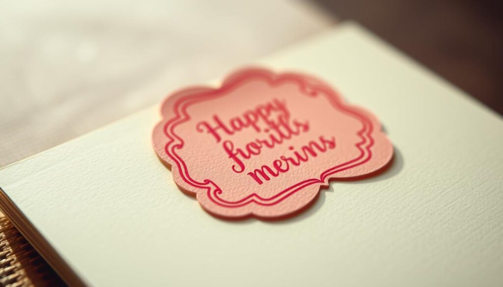 A heartfelt, emotive snapshot of a delicate greeting card, its surface gently textured and illuminated by soft, natural lighting. The card's vibrant hues and elegant design evoke a sense of warmth and personal connection, inviting the viewer to imagine the cherished message it conveys. The frame captures the card in a candid, unposed manner, emphasizing its intimate, tactile quality as a physical embodiment of meaningful human interaction. The overall composition and tone suggest the inherent value and emotional resonance of the simple act of sending a thoughtful greeting, capturing the essence of why such gestures remain relevant and impactful in the digital age.