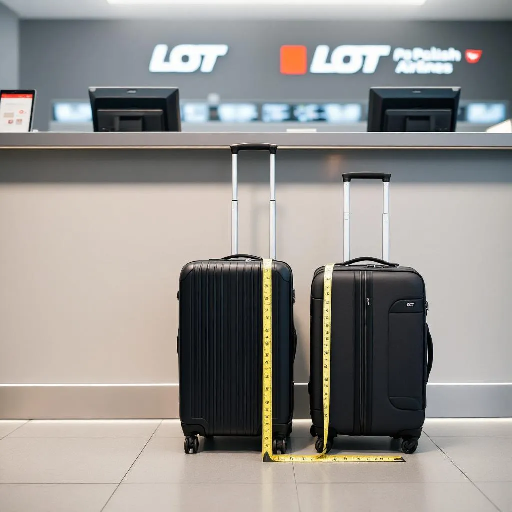 Bagaż LOT: limity, wymiary i opłaty