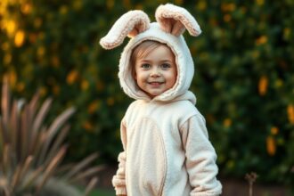 jak zrobić strój zająca dla dziecka
