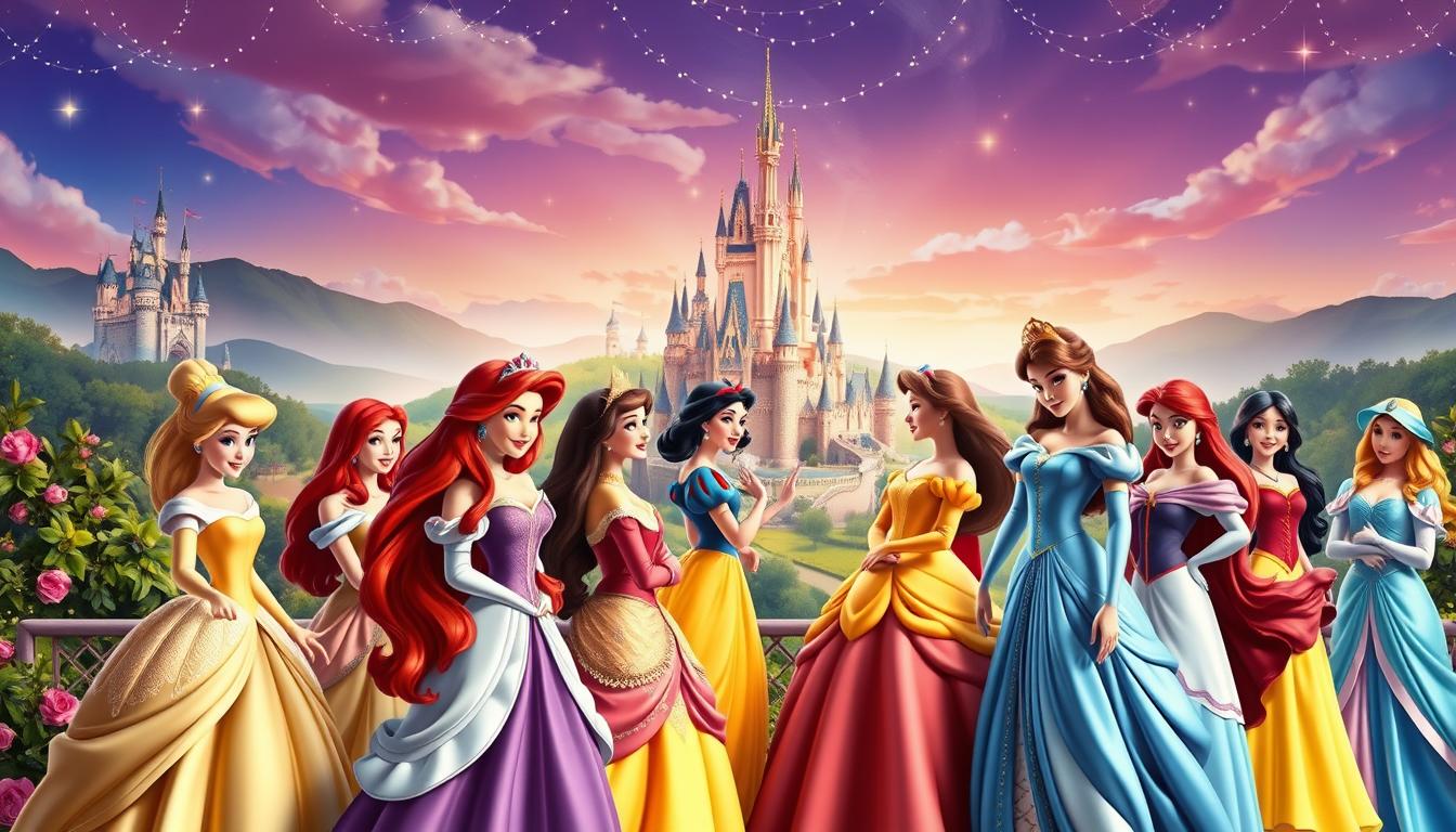najpopularniejsze księżniczki disneya