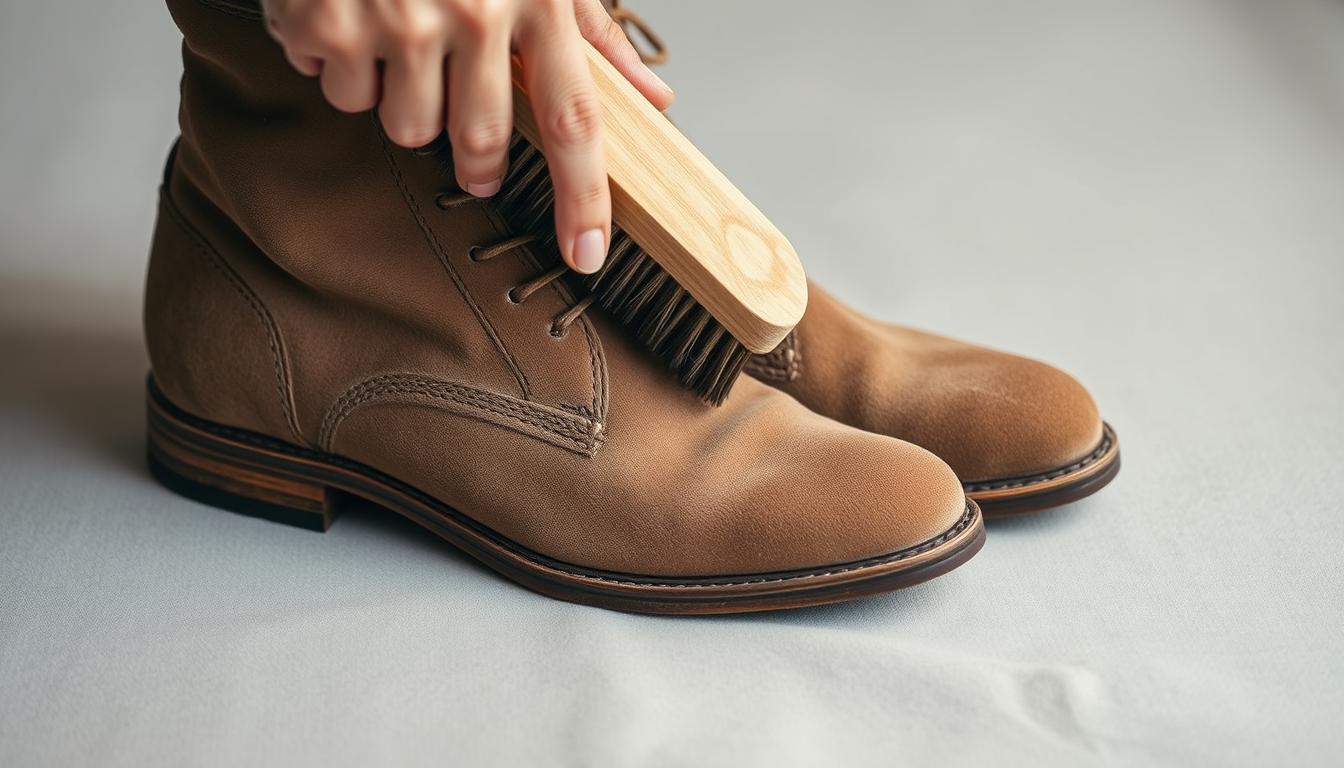 jak prać buty zamszowe