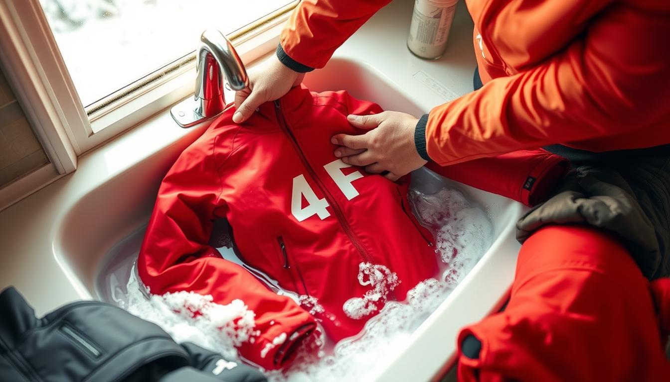 jak prać odzież 4F