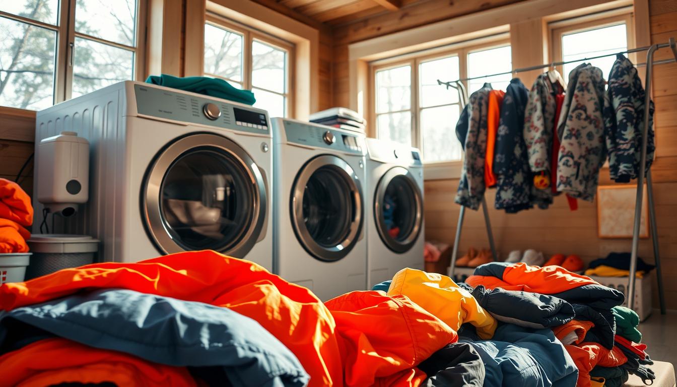 jak prać odzież narciarską