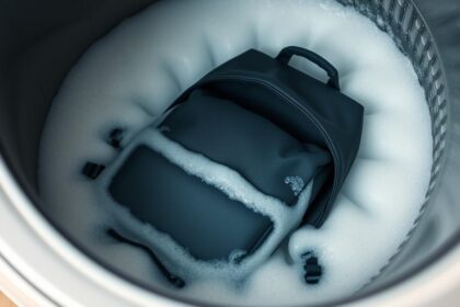 jak prać plecak