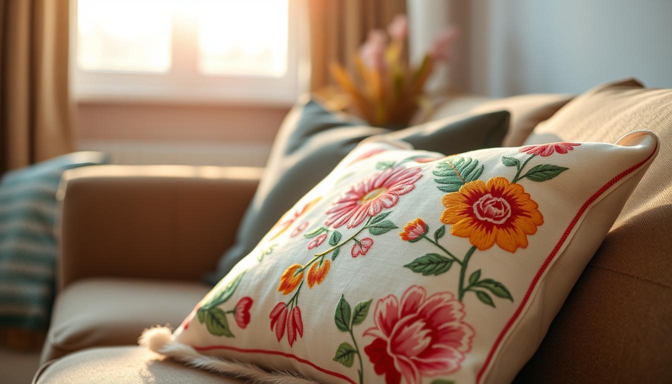 jak prać poduszki ozdobne