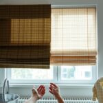 jak prać rolety rzymskie