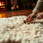 jak prać skórę owczą