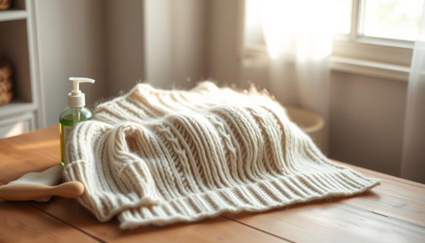 jak prać sweter z alpaki