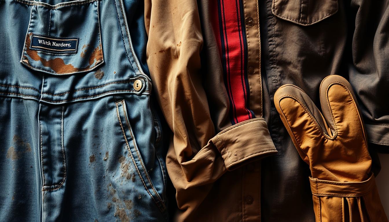 jak prać ubrania robocze