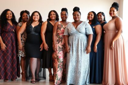 jaka sukienka dla puszystej