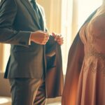 jaki garnitur do czerwonej sukienki