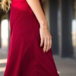 jakie buty do bordowej sukienki