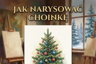 Jak narysować Choinkę