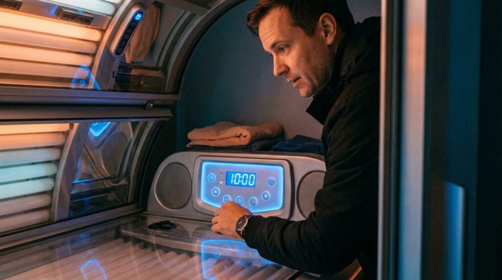 10 minut na solarium ile to na słońcu? Wyjaśniamy